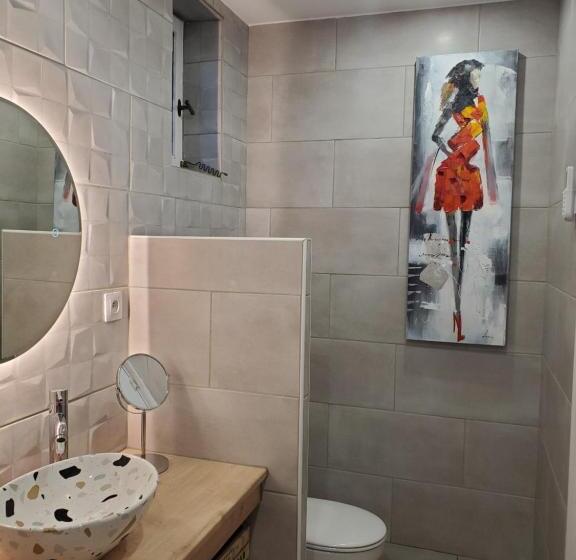 스탠다드 테라스 룸, Hôtel Les Orangers