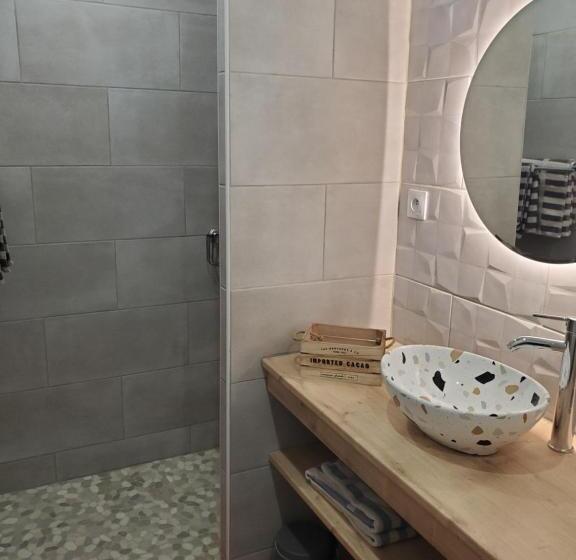 스탠다드 테라스 룸, Hôtel Les Orangers