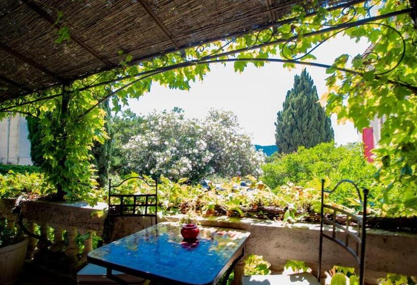 스탠다드 테라스 룸, Hôtel Les Orangers