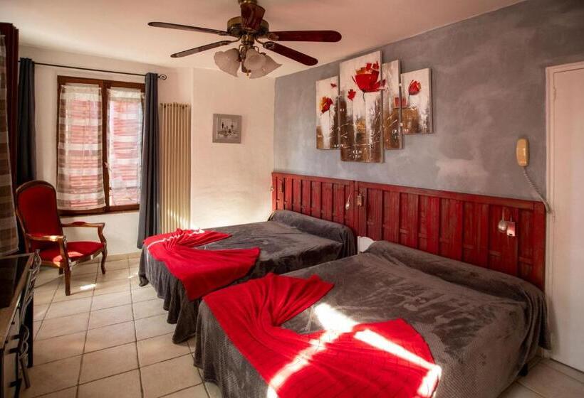 수피리어 룸 가든 전망, Hôtel Les Orangers