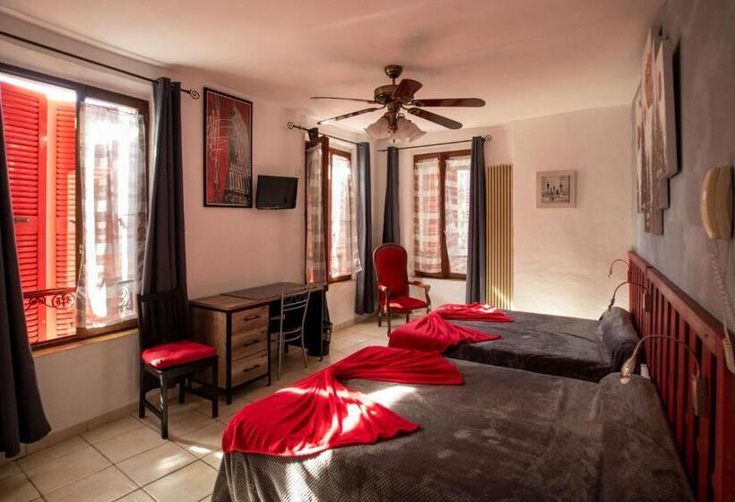 4인용 스탠다드 룸, Hôtel Les Orangers