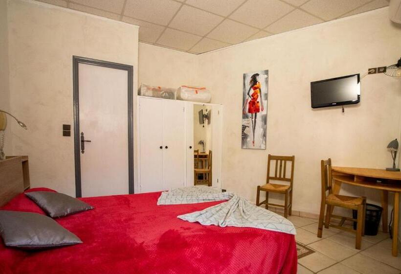 스탠다드 룸 가든 전망, Hôtel Les Orangers