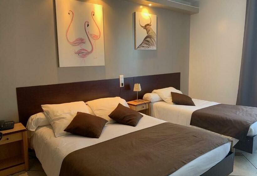 غرفة قياسية ثلاثية, Hôtel Restaurant Mon Auberge