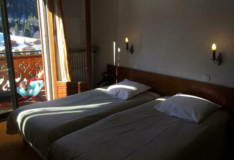 غرفة قياسية رباعية, Chalet Hôtel Du Borderan