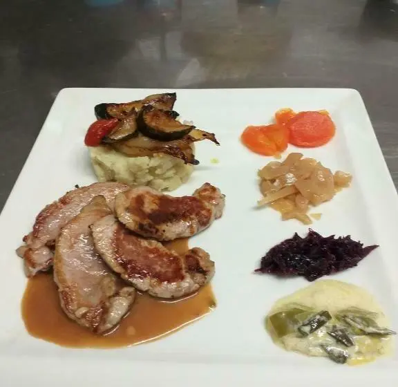 Standard Yhden Hengen Huone, Logis Hôtel Restaurant De La Dore