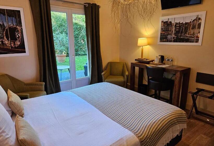 اتاق استاندارد با تراس, La Fraîchette Hôtel & Spa