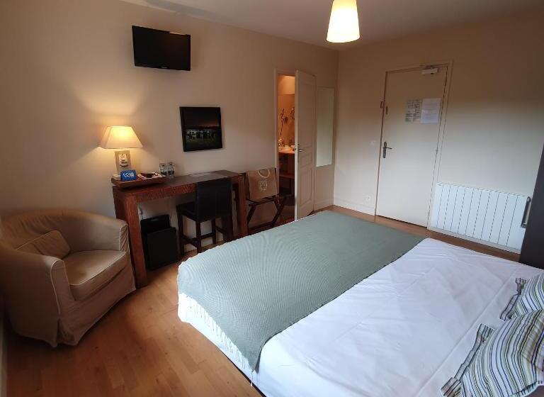 اتاق استاندارد با چشمانداز باغ, La Fraîchette Hôtel & Spa