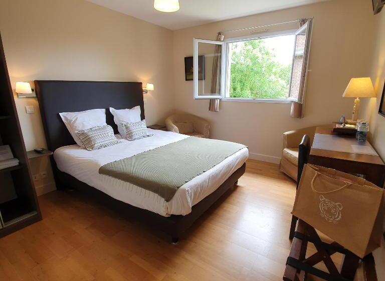 اتاق استاندارد با چشمانداز باغ, La Fraîchette Hôtel & Spa