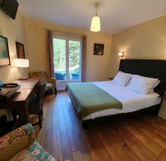 اتاق استاندارد با تراس, La Fraîchette Hôtel & Spa