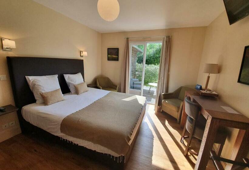 اتاق استاندارد با تراس, La Fraîchette Hôtel & Spa