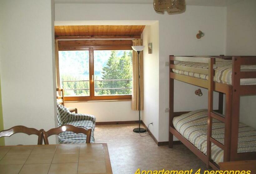 Апартаменты 2 Спальни, Les Terrasses Du Lac Blanc Studios & Appartements