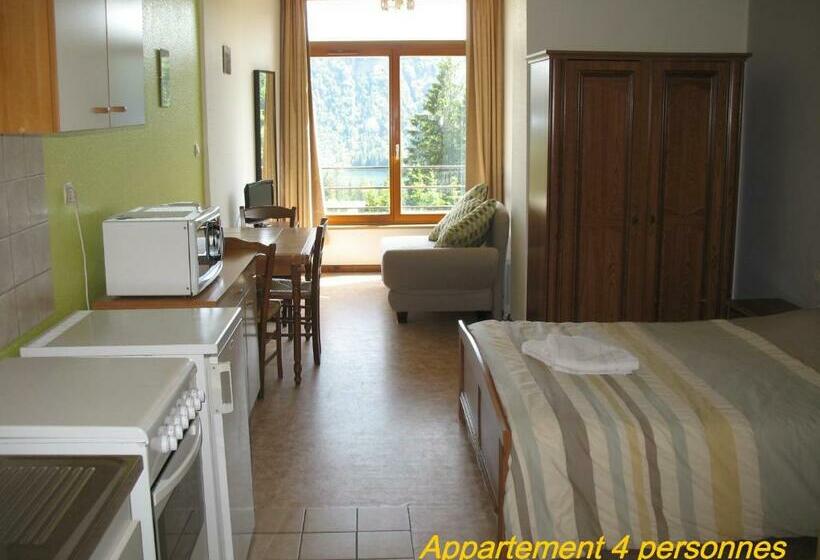 Апартаменты 2 Спальни, Les Terrasses Du Lac Blanc Studios & Appartements