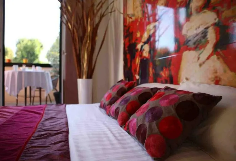 Deluxe-huone Näkymä, Maison Decoret Relais & Châteaux