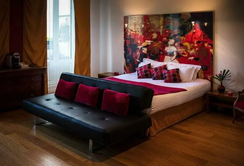 Deluxe-huone Näkymä, Maison Decoret Relais & Châteaux