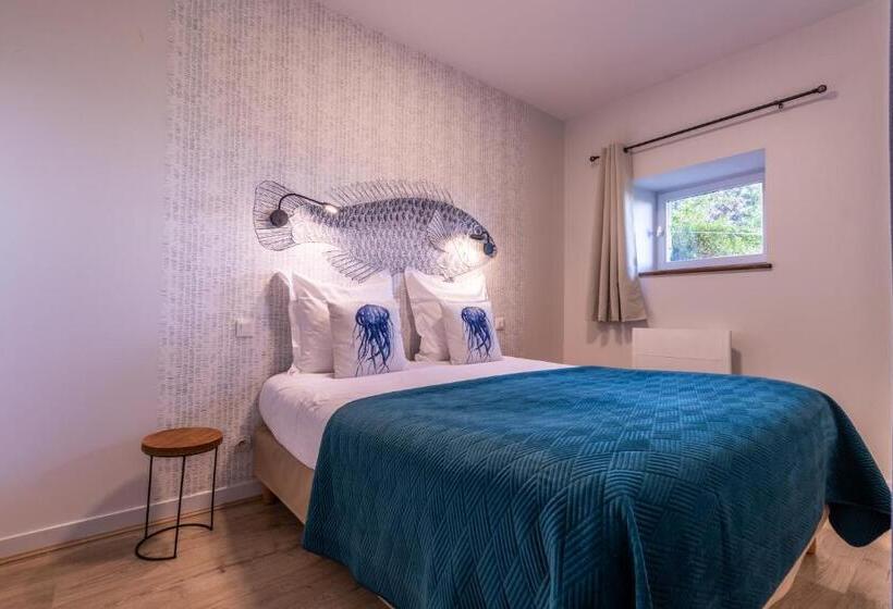 غرفة ديلوكس مطلّة علي البحر, Manoir De Rigourdaine