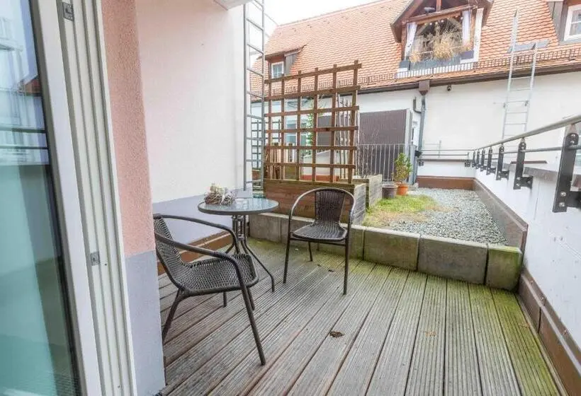 バルコニー付きデラックスルーム, Altstadthotel Marktschlösschen
