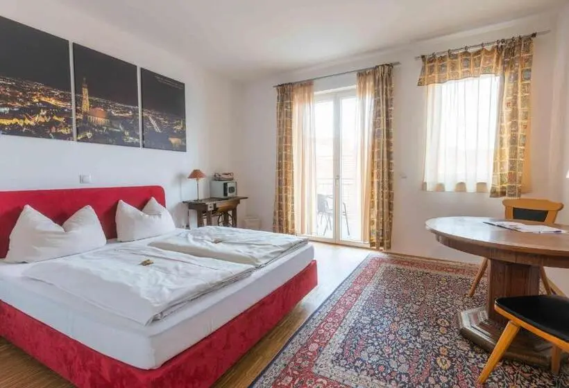バルコニー付きデラックスルーム, Altstadthotel Marktschlösschen