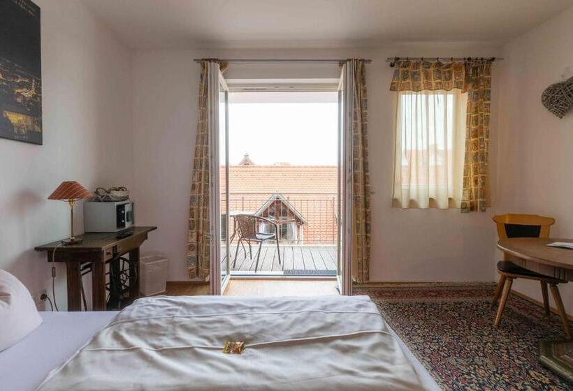 Номер Deluxe с Балконом, Altstadthotel Marktschlösschen