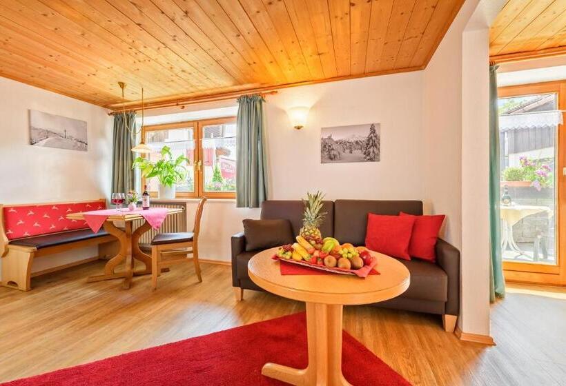 استودیو استاندارد با تراس, Familien Und Wellnesshotel Landhaus Viktoria