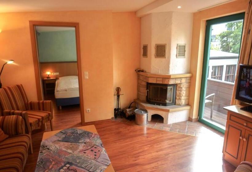 Апартаменты 1 Спальня с Балконом, Buchenpark