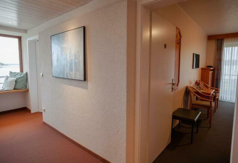 Номер Стандарт Вид на Озеро, Strandhotel Südsee Diessen Am Ammersee