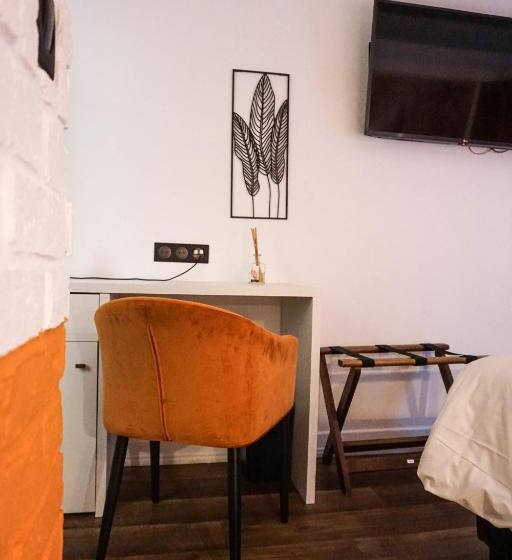 חדר דלוקס עם מרפסת טרסה, Villa Pruly Hotel Cannes Centre