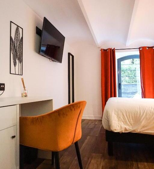 Quarto Deluxe com Terraço, Villa Pruly Hotel Cannes Centre