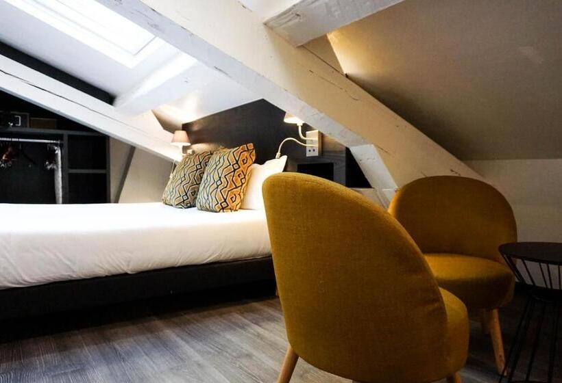 חדר דלוקס, Villa Pruly Hotel Cannes Centre