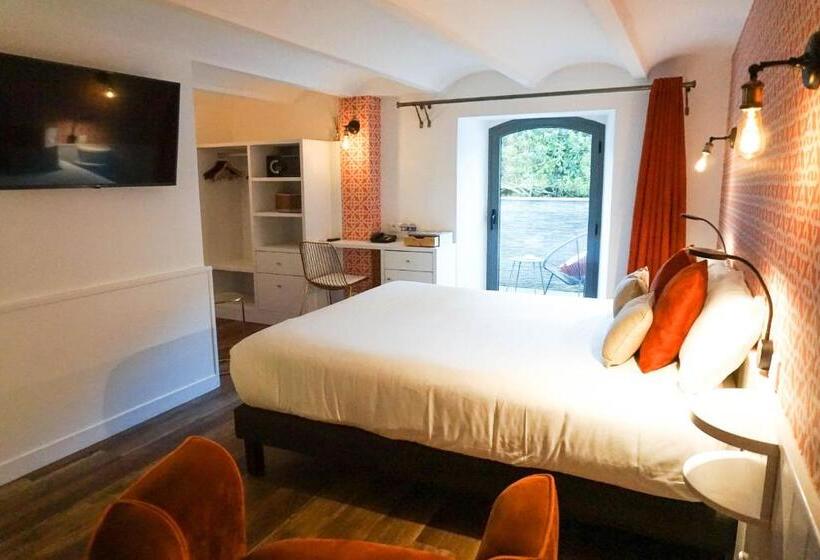 סוויטה עם טרסה, Villa Pruly Hotel Cannes Centre