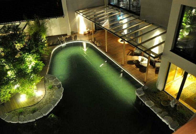 디럭스 룸 가든 전망, Wellnessgarten