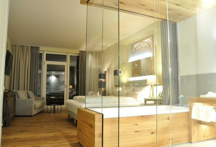 디럭스 룸 가든 전망, Wellnessgarten