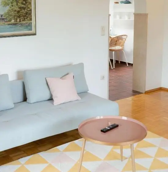 Huoneisto 1 Makuuhuone Parveke, Strandhotel Südsee Diessen Am Ammersee