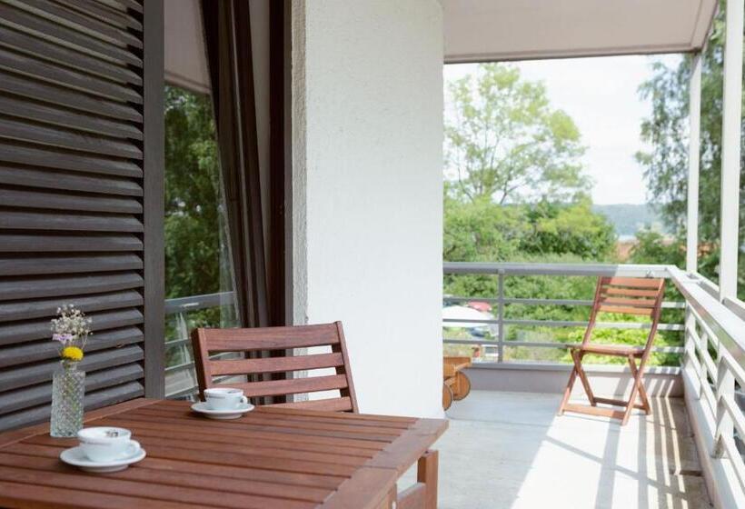 Апартаменты 1 Спальня с Балконом, Strandhotel Südsee Diessen Am Ammersee