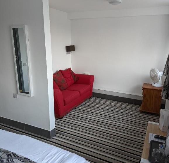 디럭스 룸 측면 바다 전망, Mayfair Hotel   Isle Of Wight