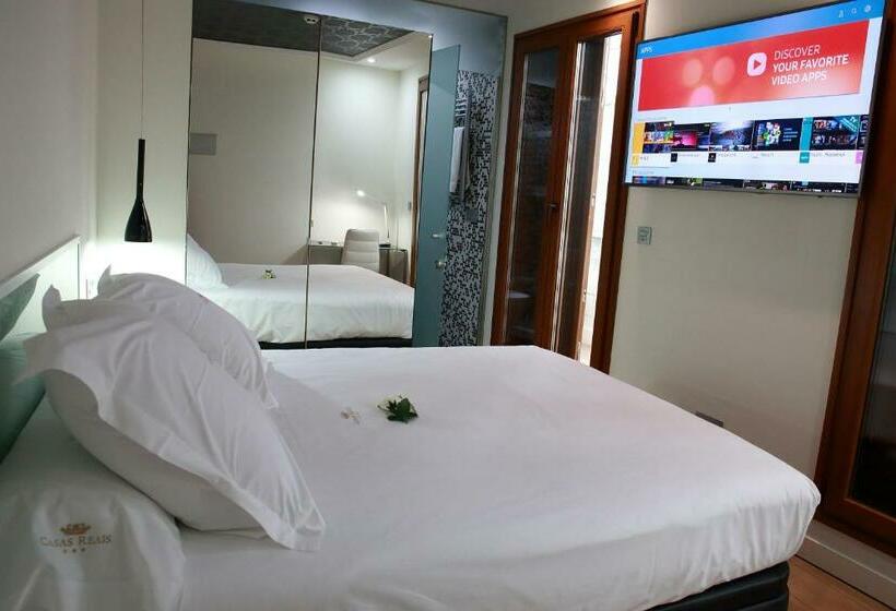 غرفة قياسية مزوَّدة بشُرفة, Casas Reais Boutique