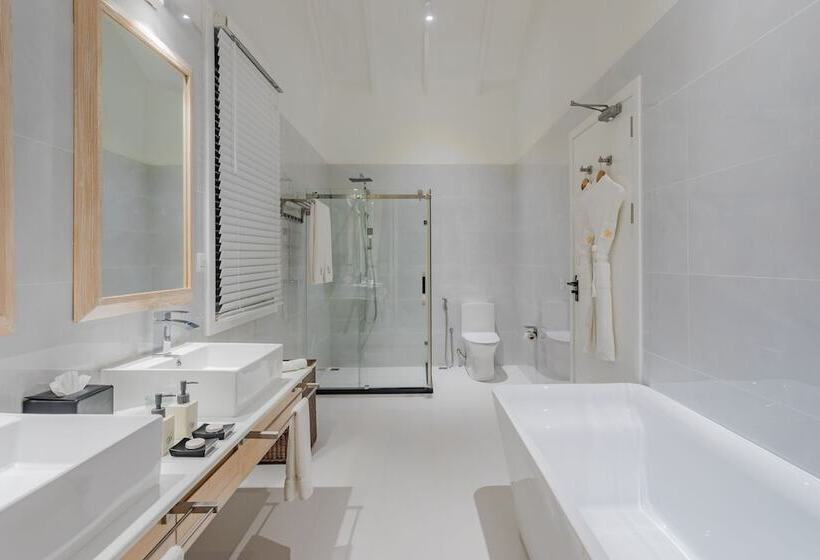 ویلای یک اتاق خوابه با استخر شنا, Dhigufaru Island Resort