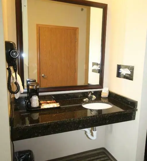 身障者適用キングサイズベッドルーム, Bowman Inn And Suites