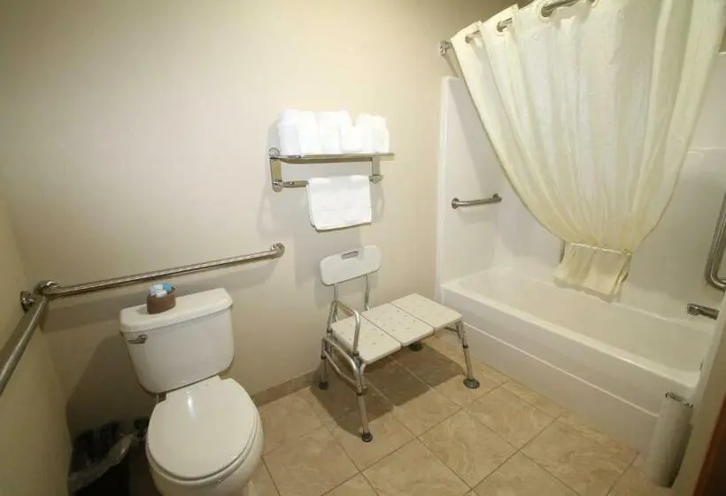身障者適用キングサイズベッドルーム, Bowman Inn And Suites