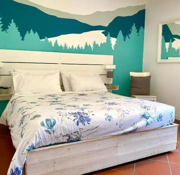 Standard-huone Sisäpuolella, Enjoy Ledro B&b