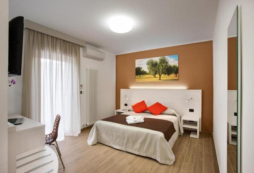 غرفة قياسية مزوَّدة بشُرفة, La Casa Del Turista