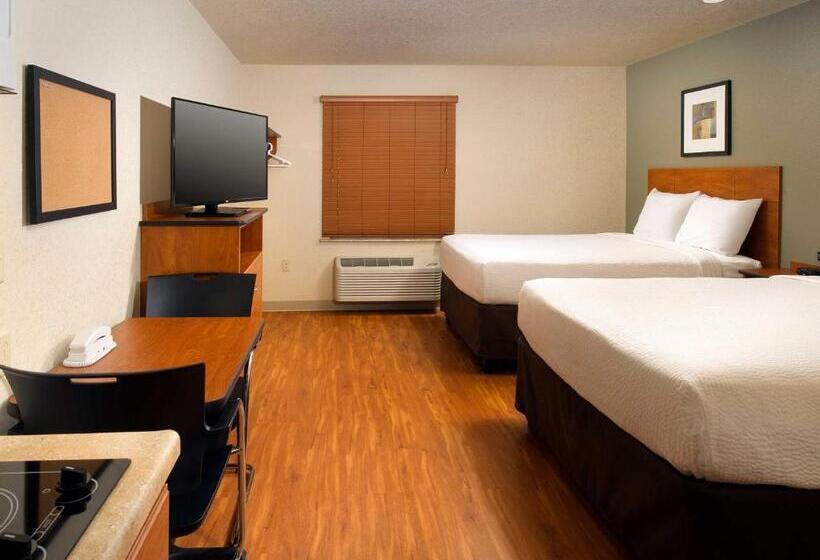 Номер Стандарт 2 Двуспальные Кровати, Woodspring Suites Wilkesbarre