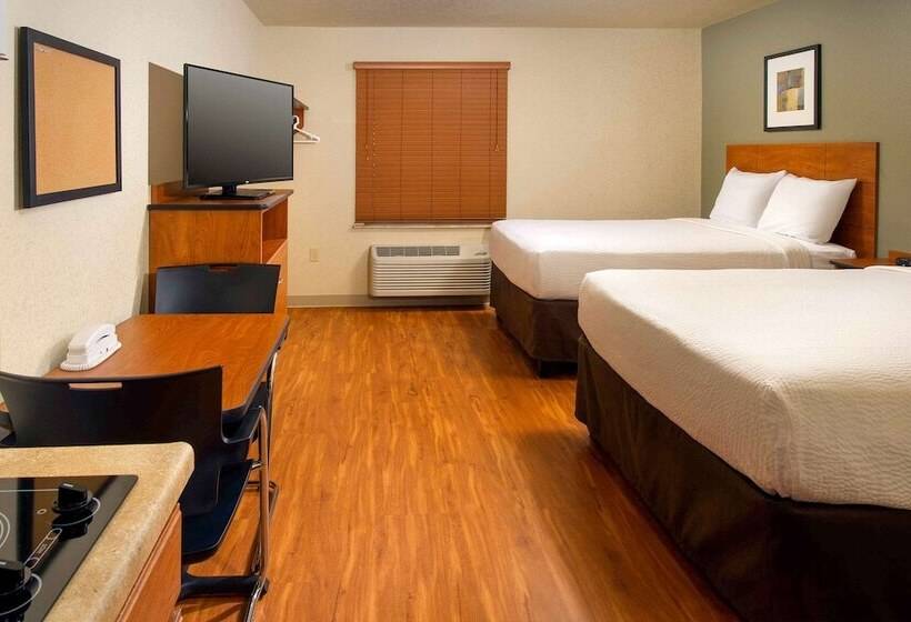 Номер Стандарт 2 Двуспальные Кровати, Woodspring Suites Wilkesbarre