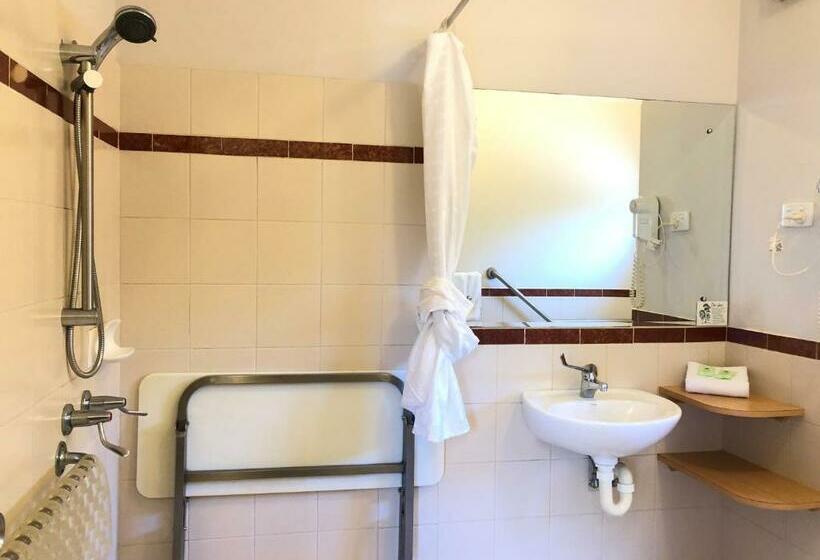 חדר סטנדרט, מיטת קינג, מותאם לאדם עם מוגבלויות, Higgins Lane Motel