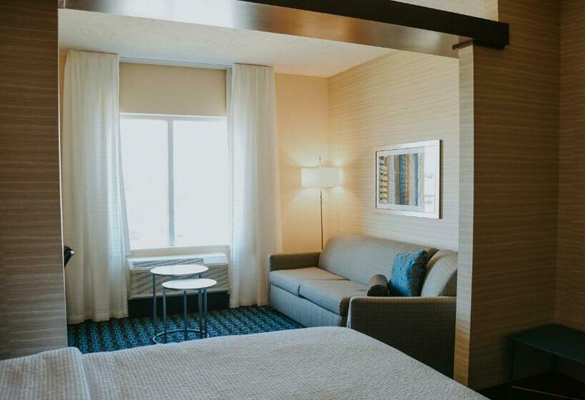 جناح سرير كينج, Fairfield Inn & Suites By Marriott Lincoln Airport