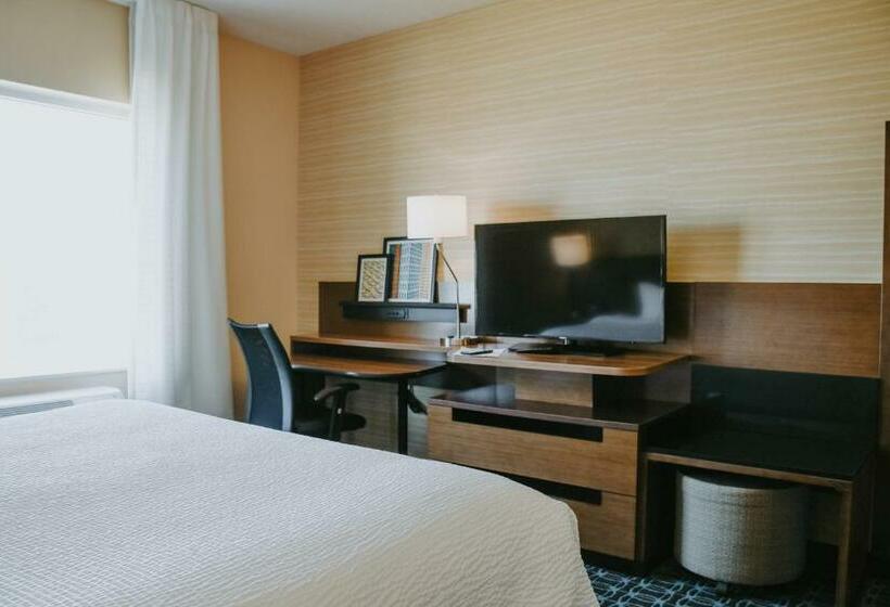 غرفة قياسية سرير كينج, Fairfield Inn & Suites By Marriott Lincoln Airport