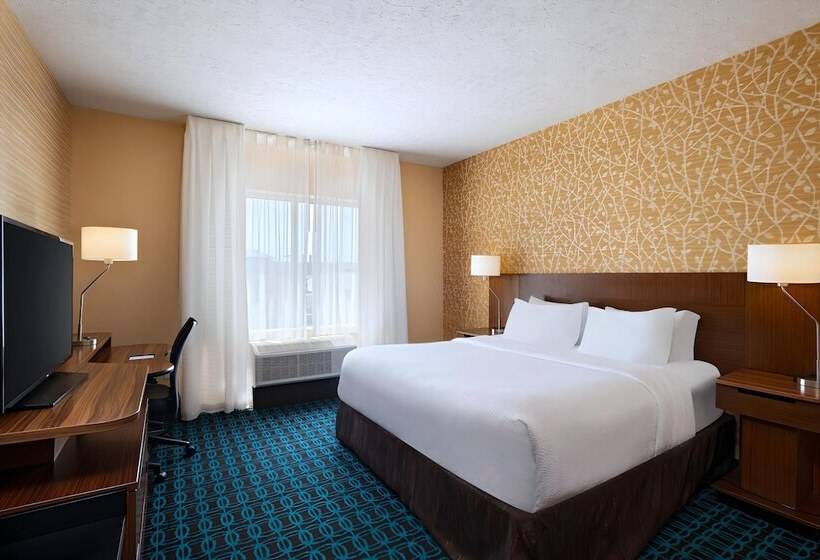 סוויטה, Fairfield Inn & Suites By Marriott Lincoln Airport