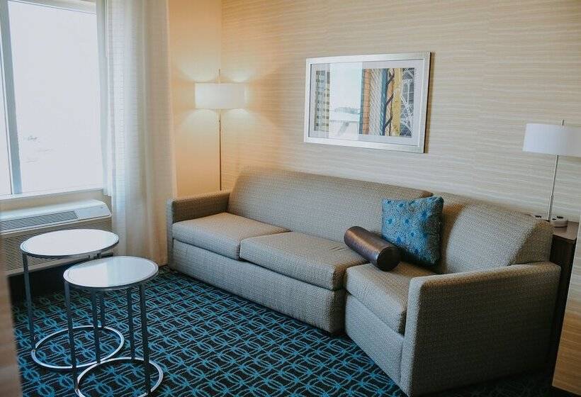 Люкс, Fairfield Inn & Suites By Marriott Lincoln Airport