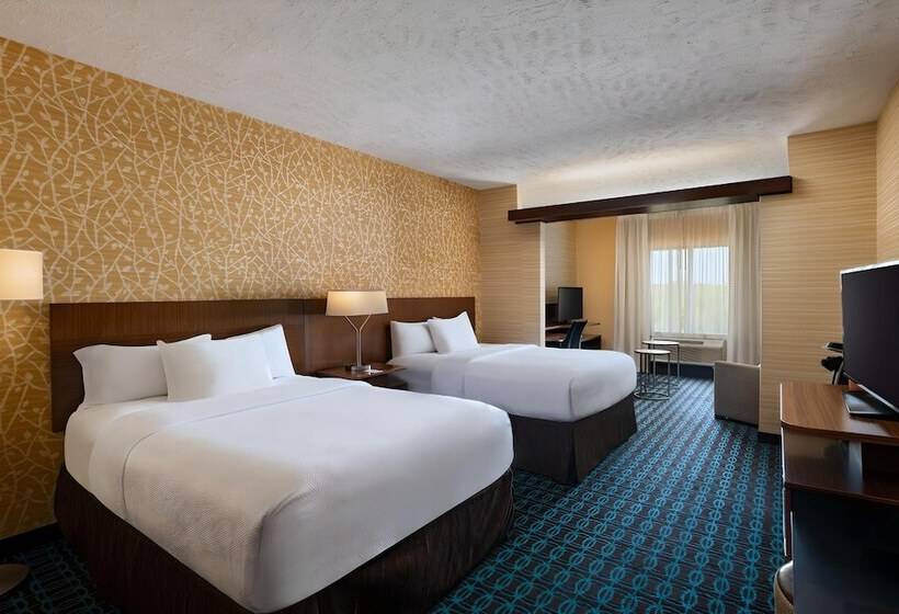 סוויטה, Fairfield Inn & Suites By Marriott Lincoln Airport