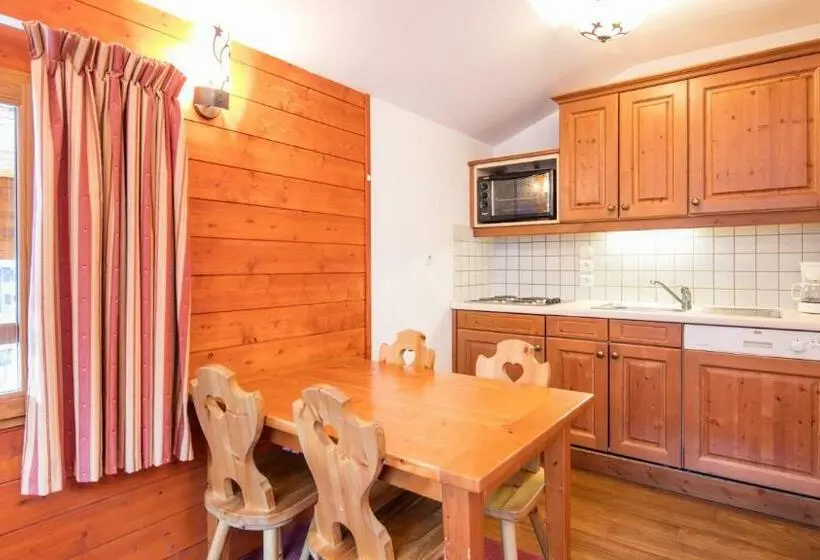 آپارتمان 1 خوابه, Vacancéole   Résidence Les Chalets De La Ramoure