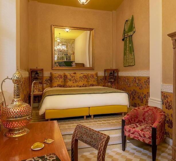 سوئیت جونیور با چشم‌انداز باغ, Riad Karmela Princesse